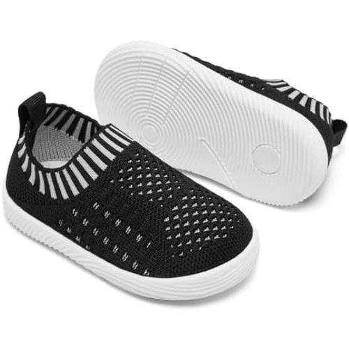 MORENDL Baby Toddler Walking Socks Non-Slip Breathable Unisex Casual Sneakers