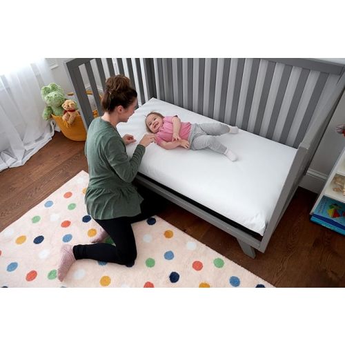 Lullaby Earth Baby Crib Mattress - Lightweight Infant & Toddler Mattress - Waterproof Baby Bed Mattress for Crib - Non-Toxic Mattress for Baby and Toddler Bed - 52" x 28‚Äù