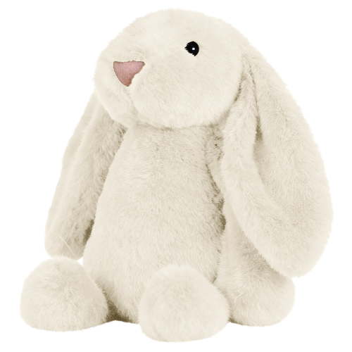 Kiewfjdk Soft Easter Bunny Plush Toy - Cute Stuffed Rabbit Animal | Fluffy Long-Ear Bunny for Kids, Bunny Stuffed Animal, Easter Decor & Nursery | White Colors (Perfect for Spring/Easter Gifts)
