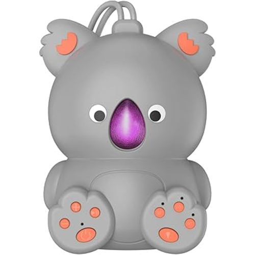 Máquina de sonido para bebé, máquina de ruido blanco con altavoz Bluetooth, sonidos relajantes portátiles, función de memoria musical, temporizador de sonido para dormir, chupete para bebé