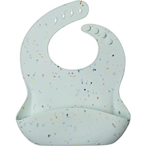 Loulou Lollipop Soft, Waterproof Silicone Feeding Bib for Babies and Toddlers