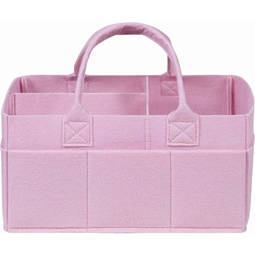 Sammy & Lou Felt Storage Caddy, Ice Pink (55333)