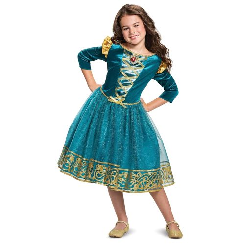 Merida Classic Disney Princess Girls Costume