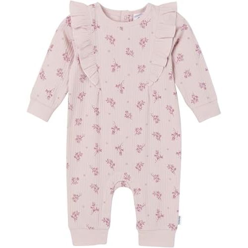 Gerber baby-girls Baby Girls' Ruffle-edge Romper