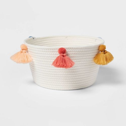 Kids' Coiled Rope with Tassels - Pillowfort™, Size: Small
