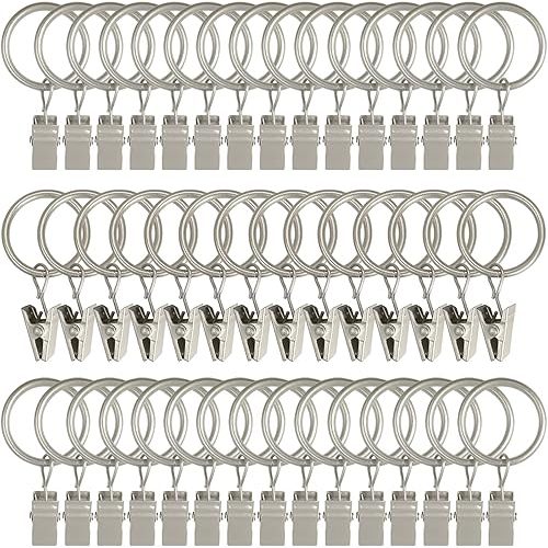 Metal Rings with Clips - To hang sets!