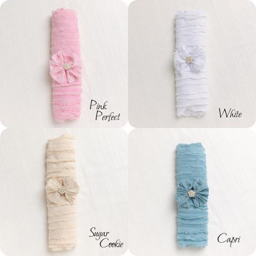 Newborn Swaddle and Baby Headband Set, Baby Girl Swaddle Blanket, Newborn Photo Prop, Ruffle Baby Wrap, Newborn Baby Bows, Baby Girl Gift.
