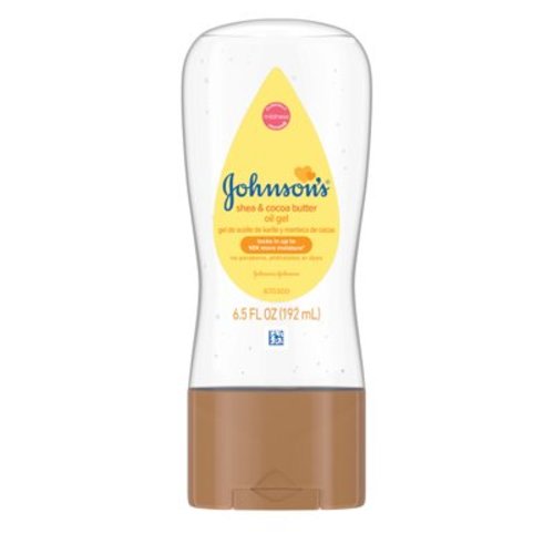 Johnson's Baby & Kids Moisturizing Oil Gel with Shea & Cocoa Butter, Nourishes, 6.5 fl oz
