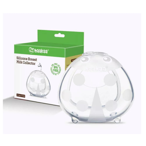 Haakaa Ladybug Silicone Milk Collector 2.5 oz. - In His Hands Birth Supply