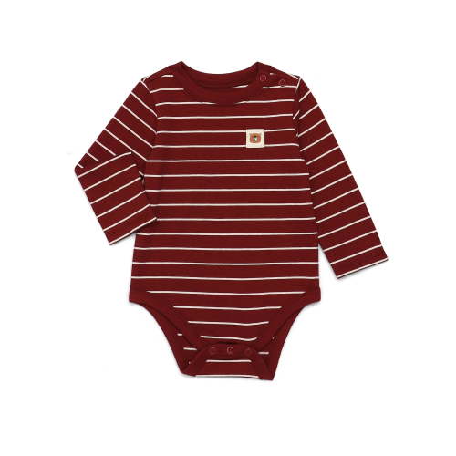 Garanimals Baby Boy Striped Bodysuit with Long Sleeves, Sizes 0M-24M