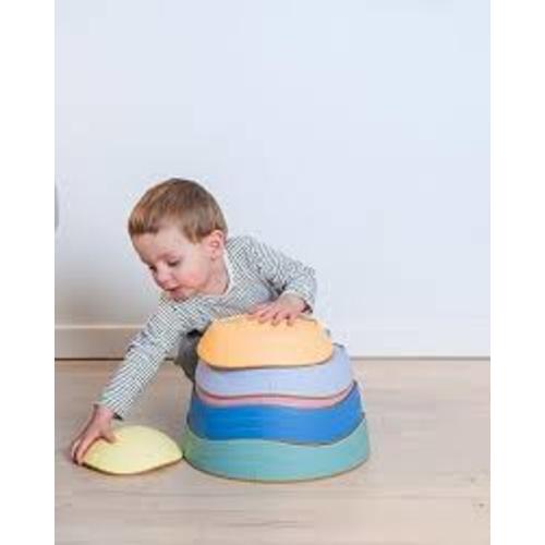 Amazon.com: Balance Stepping Stones for Kids 6 pcs - Toddler Stepping Stones Non-Slip Encourage Coordination & Sensory Development : Toys & Games