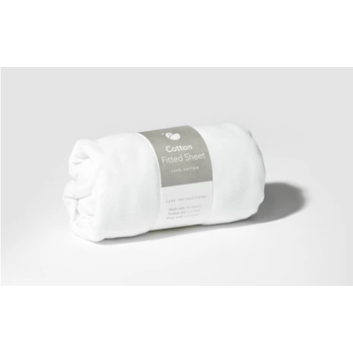 Fitted Crib Sheet: 100% Cotton Fitted Sheet for Lotus Travel Crib – Guava Family