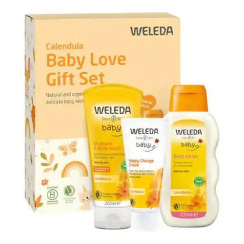 WELEDA Baby Care Gift Pack Calendula 3pk