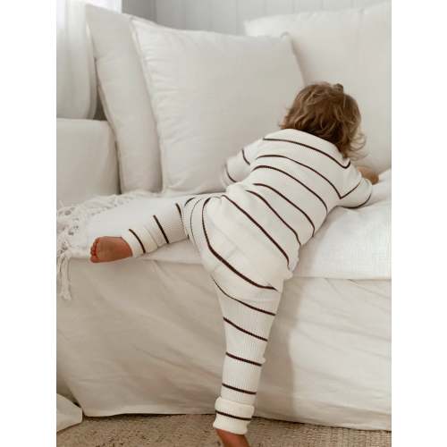 LEGGINGS | COCOA STRIPES