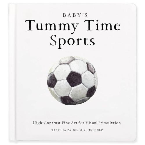 Baby's Tummy Time Sports: High-Contrast Fine Art for Visual Stimulation (Our Little Adventures Series)