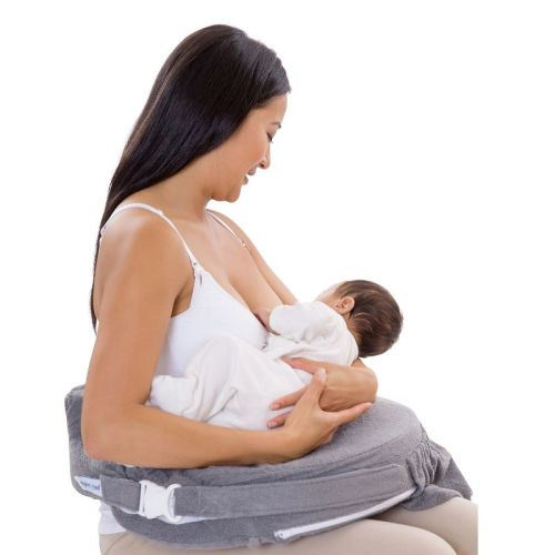 My Brest Friend Deluxe Nursing Pillow - Evening Gray