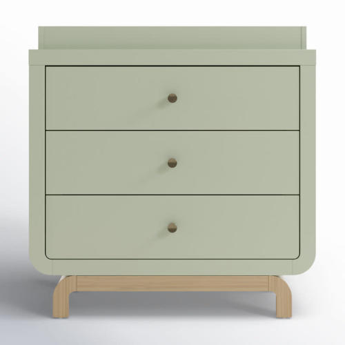 Storkcraft Santorini 3 Drawer Chest With Changing Topper - Sage