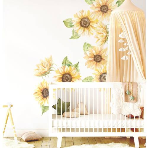 Sunflower Wall Decals