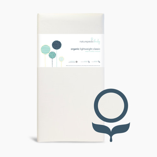 Naturepedic Lightweight Organic Cotton Classic Crib Mattress
