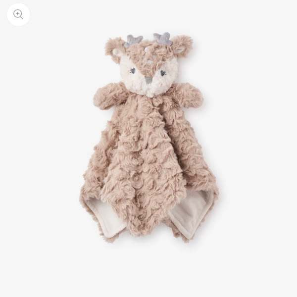 Plush Fawn Baby Security Blanket