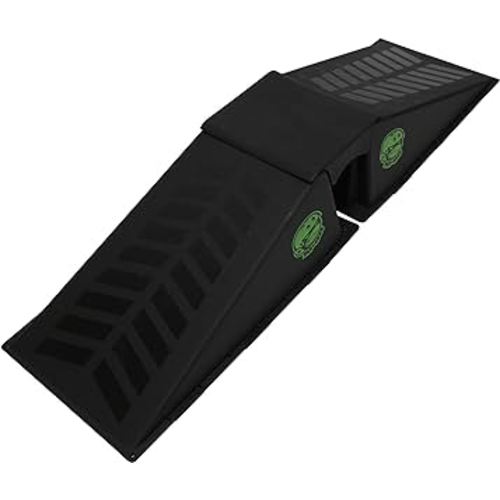 Ten-Eighty Micro Flybox Launch Ramp Set with 2 Connecting Skateboard Ramps, Black