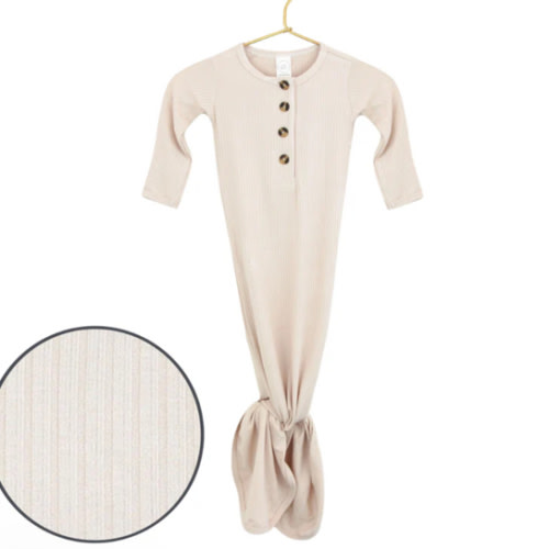 Cove Ribbed Knotted Gown – Lou Lou & Company