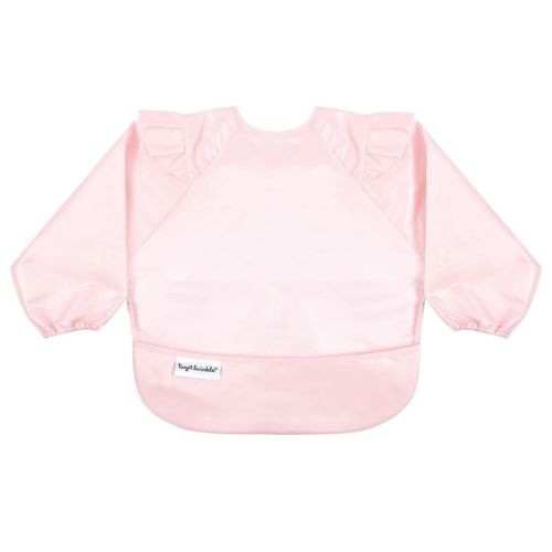 Tiny Twinkle Mess-Proof/Waterproof Long-Sleeve Baby Bib, Machine Washable Smock for Eating