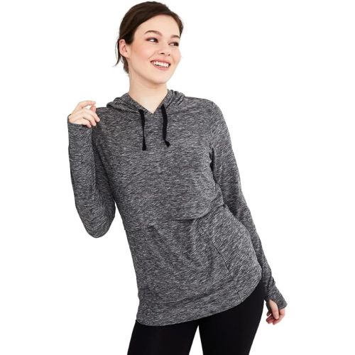 Motherhood Maternity Womens Motherhood Maternity Lift Up Nursing Hoodie