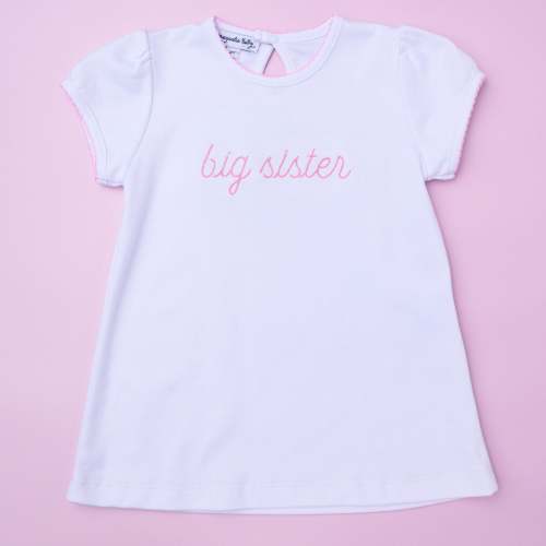 Big Sister Embroidered T-Shirt
