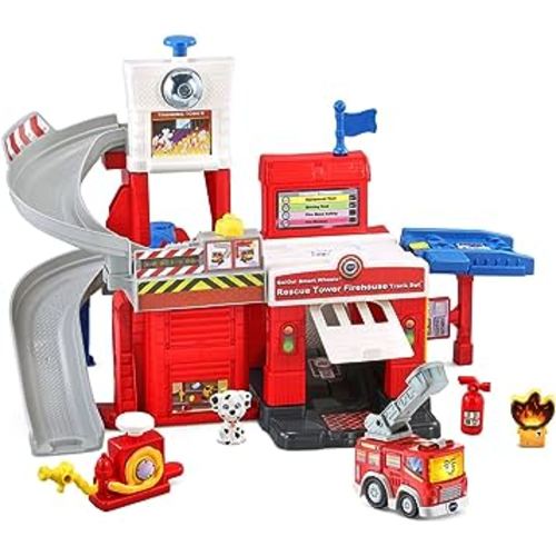 VTech Go! Go! Smart Wheels Rescue Tower Firehouse