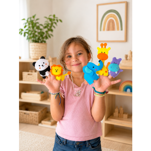 Zoo Finger Puppets