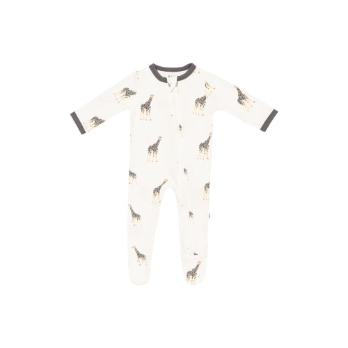 Print Zip-Up Footie