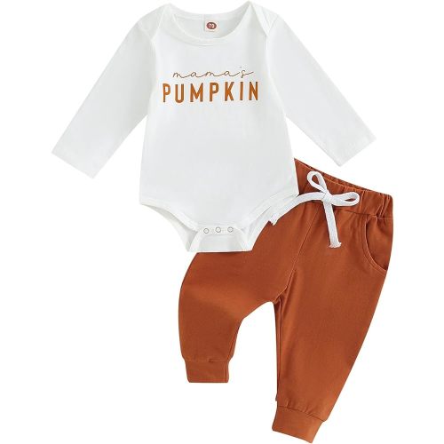YINGISFITM My First St Patricks Day Baby Boy Outfit Lucky Boy Long Sleeve Romper Green Pants Newborn Coming Home Outfits