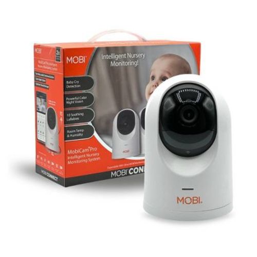 MOBI MobiCam PRO Smart Wi-Fi Pan & Tilt Camera with HD Video, Motion Tracking & 2-Way Audio
