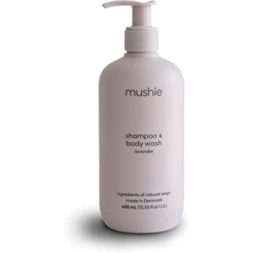 mushie Baby Shampoo & Body Wash (Lavender) 13.53 oz