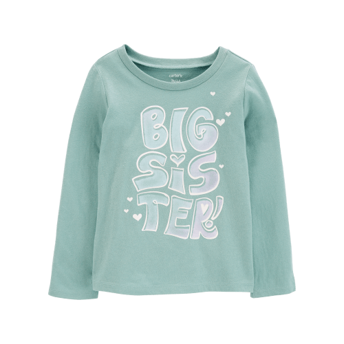 Toddler Big Sister Long-Sleeve Graphic Tee - Carter's | Carter's