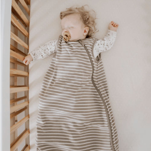 4 Season® Classic Baby Sleeping Bag, Merino Wool & Organic Cotton, Earth