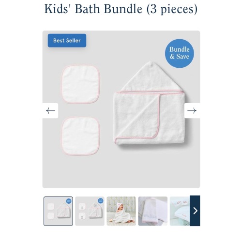 Baby Bath Bundle (3 pieces)