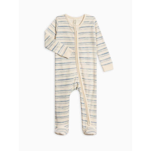 Wave Stripe / Rain / 0-3M