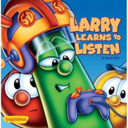 Big Idea Books / VeggieTales Larry Learns to Listen, (Board Book)
