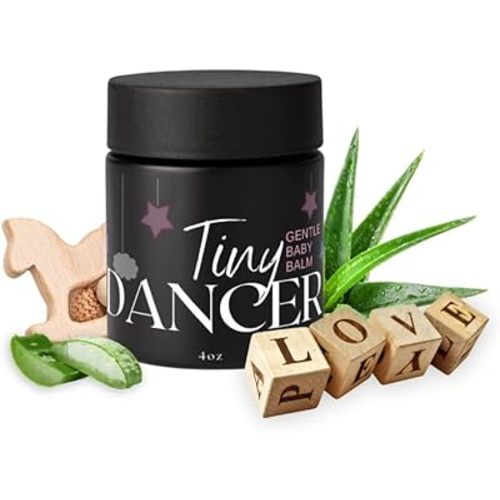 Tiny Dancer Baby Balm | All Natural, Toxin Free Gentle Skin Care for Baby | Fragrance Free, All In One Vitamin Enriched Hydrating Balm