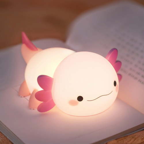 Night Light for Kids Bedroom, Animal Silicone Nursery Night Lamp Touch Nightlights USB Rechargeable Bedside Lamp for Baby Children Toddlers Girls Gift