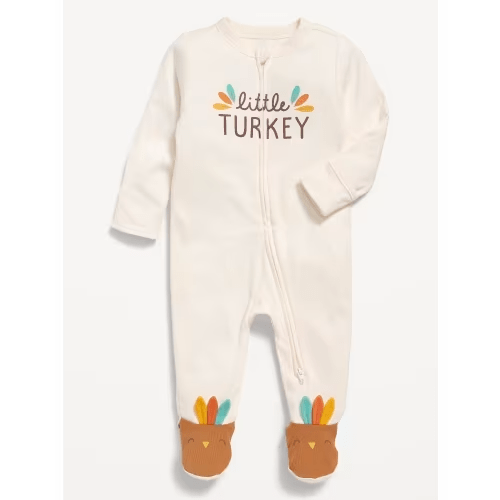 2-Way-Zip Sleep & Play Footed One-Piece for Baby