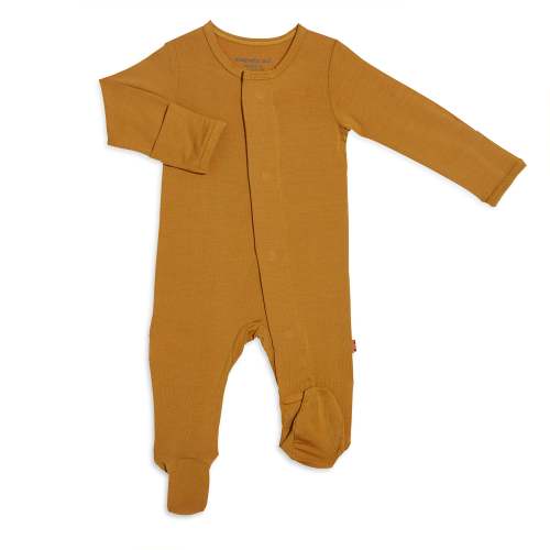 flaxen gold modal magnetic footie