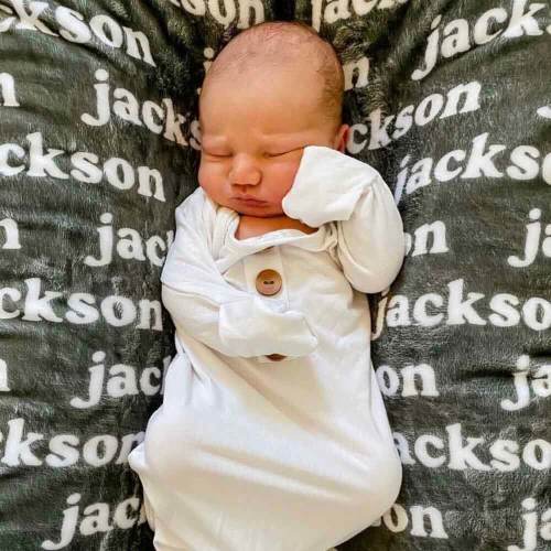 Personalized Color Blanket | Juniper