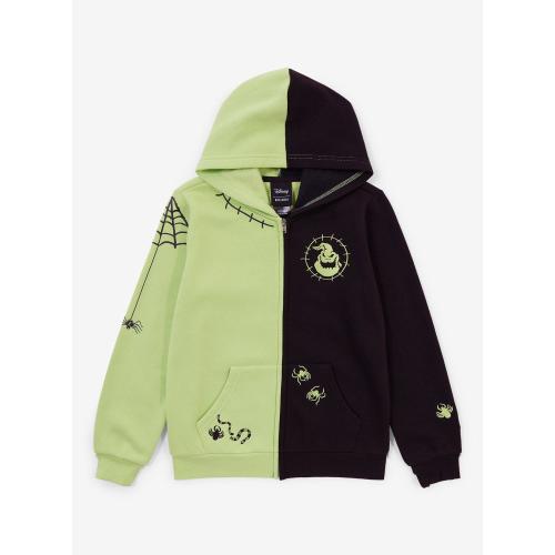 Disney The Nightmare Before Christmas Oogie Boogie Color Block Youth Hoodie - BoxLunch Exclusive