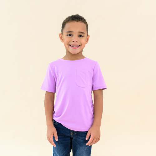 Toddler Crew Neck Tee in Poi