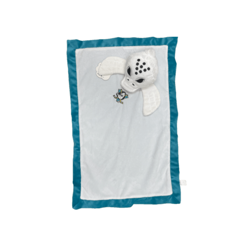 MD Teal Wild Wing Baby Blanket