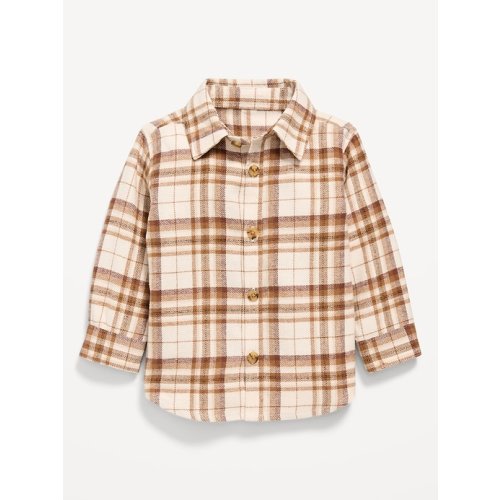 Long-Sleeve Flannel Shirt for Baby