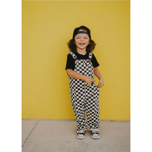 Little Trouble Checkered Overalls
|
Little Trouble